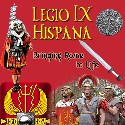 The Legio IX Hispana site mobile banner